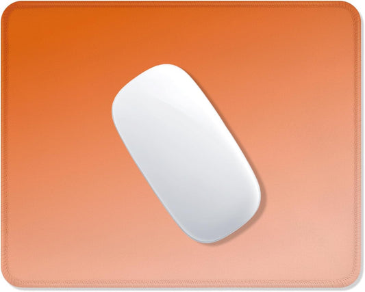 ITNRSIIET Mouse Pad Non-Slip Rubber Base Smooth Surface Stitched Edges Waterproof Durable Compatible with All Mice for Office & Gaming, Desk Accessory, 10.2x8.3x0.12 inch, Sunset Gradient