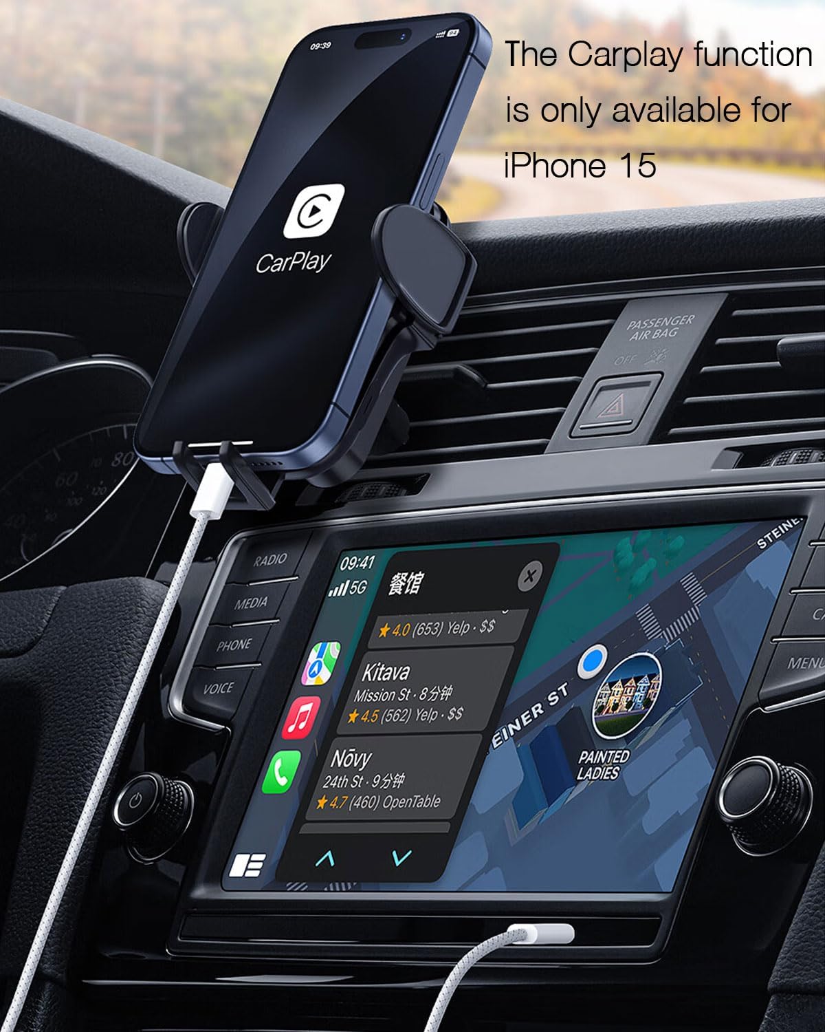 10FT iPhone 15/16/16E Woven USB C Cable for iPhone 17 Air,15/16 Pro Max, Plus,iPad 10th Gen,iPad Pro 12.9/11,iPad Air 5/4th,Mini 6th, AirPods Pro 2nd/3rd gen USB A to USB C Long CarPlay Charger Cord