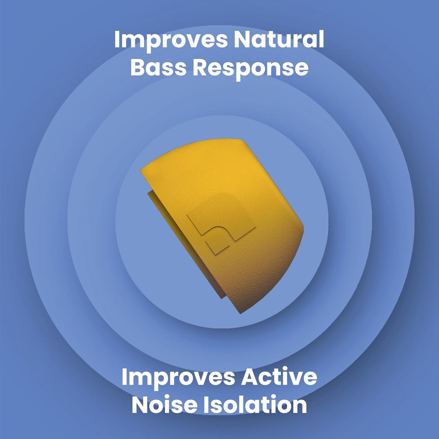 Foam Masters Ultra-Premium Memory Foam Ear Tips for AirPods Pro 1st & 2nd Gen | 3 Pairs | Black Magic Ver 6.0 | Secure | Comfort | Better Noise Cancel | Replacement Buds – Orange, Medium