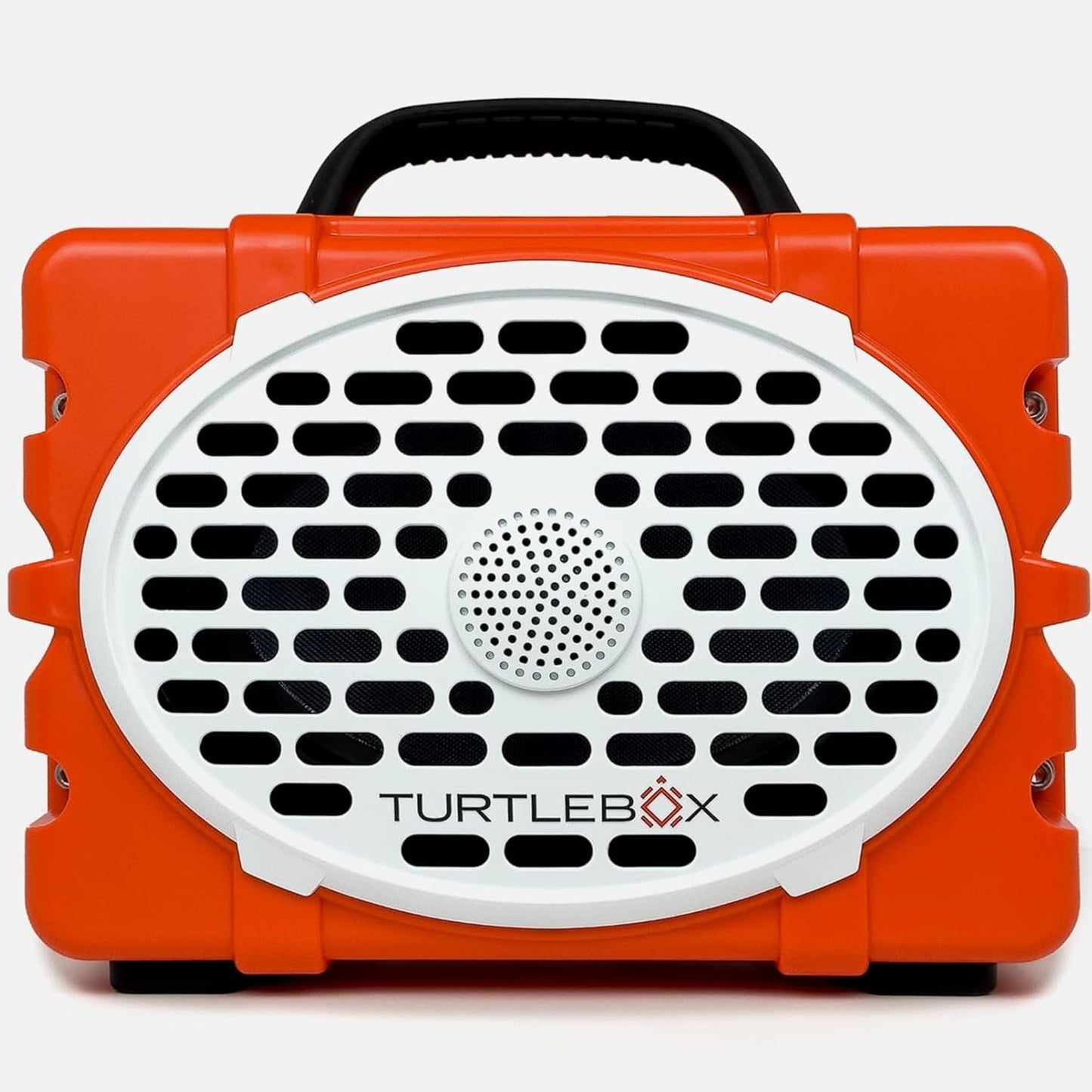 Turtlebox Original Gen 3: Portable Outdoor Bluetooth Speaker – Ultra-Loud (120dB), Waterproof (IP67), Rugged, Impact-Resistant, 3-Day Battery | Party Mode: Unlimited Pairing for Stereo Sound, Orange
