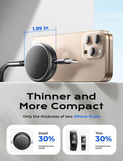 LISEN Multi Charging Cable, 3 in 1 Charging Cable, Retractable Car Charger with Type C/L/Micro USB Ports for iPhone 16 15 14 Pro Max/Samsung Galaxy S25/PS/Kindle, Multi Chargers for All Devices