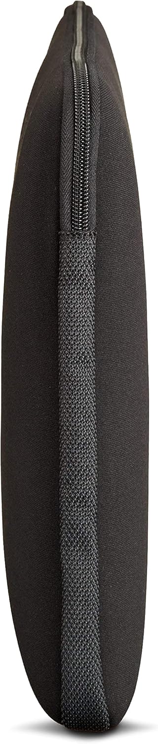 Amazon Basics 11.6 inch Laptop Sleeve, Protective Case with Zipper - Black