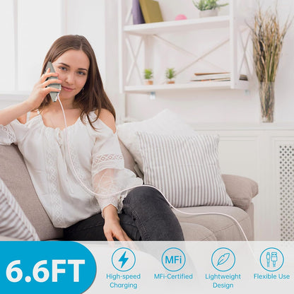 Phone 16 15 Pro Charger Fast Charging, 6.6FT Long USB C to C Charging Cable Cord with 30W Phone Fast Charger Block for Phone 16 15/16 15 Pro/16 15 Pro Max,Pro 12.9,Samsung Galaxy S24 Ultra,Pink