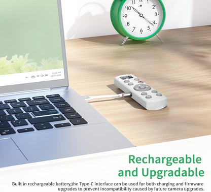 for Nikon Rechargeable Wireless Remote Control - Camera Remote Shutter Release with Zoom Focus Compatible with Nikon Z6 II/Z6 III/Z7 II/Z30/Z50/Z fc/Z f/Z5 II/Z50 II/B600/A1000/P950/P1000/P1100