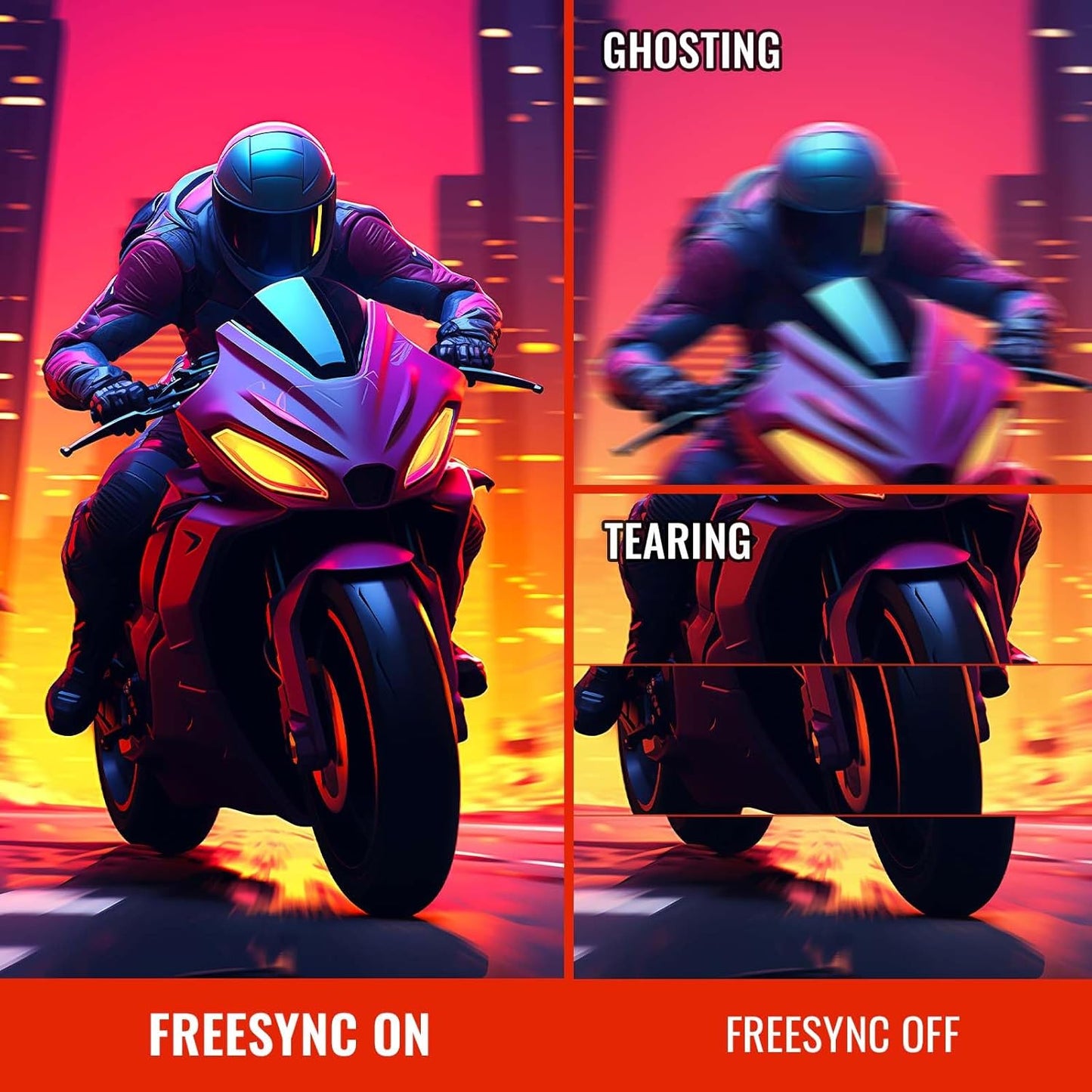 SANSUI 24 Inch Gaming Monitor 180Hz 1Ms FreeSync HDR 110% sRGB FHD 1080P Computer Monitor HDMI DP Ports Eye Care Frameless VESA Mount Cable Management (ES-G24F4L, HDMI Cable Included)