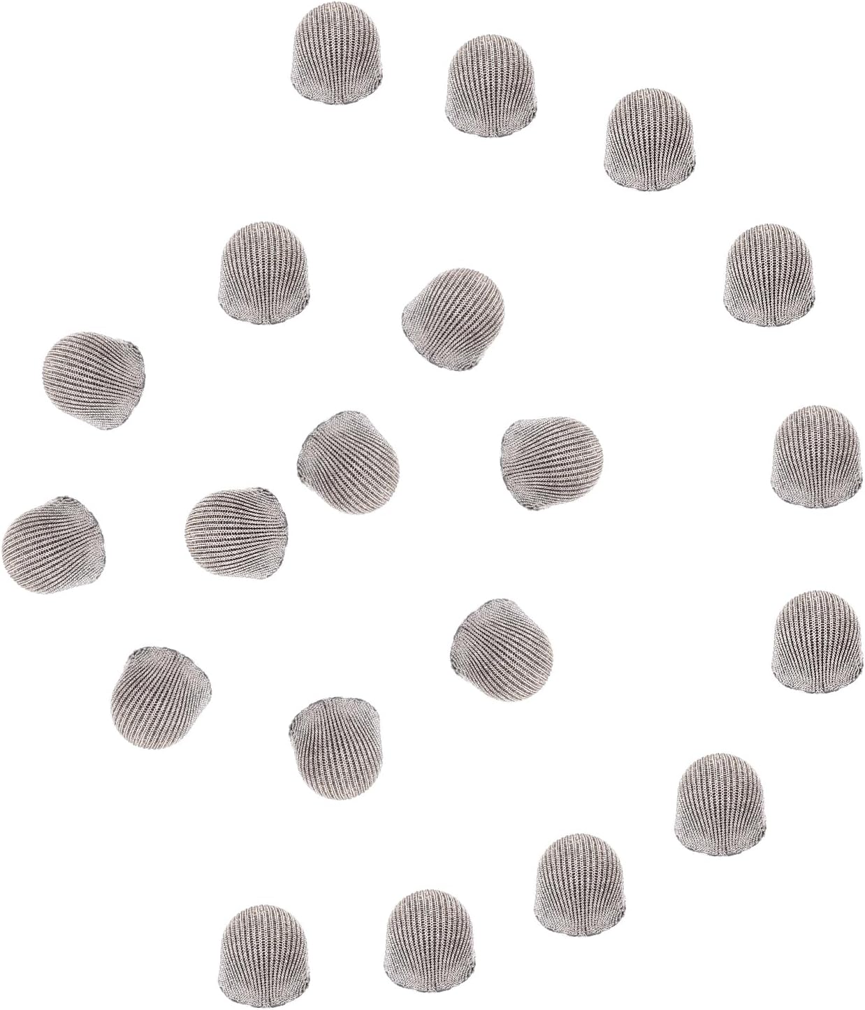 MECCANIXITY 10Pcs Replacement Fiber Mesh Tips for Stylus Pens 8.5mm Suitable for Capacitive Touch Screen,High Sensitivity,Soft,No Scratch Screen Pen Tip