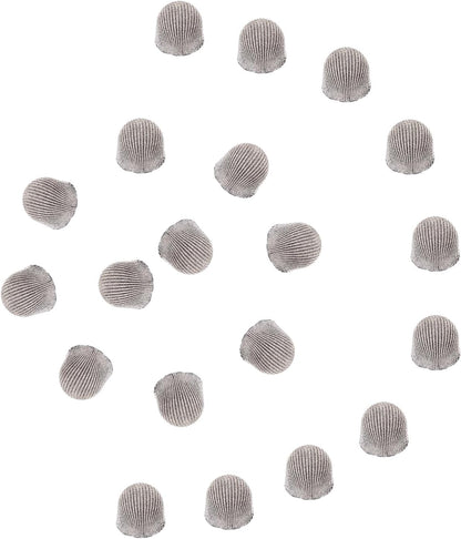 MECCANIXITY 10Pcs Replacement Fiber Mesh Tips for Stylus Pens 8.5mm Suitable for Capacitive Touch Screen,High Sensitivity,Soft,No Scratch Screen Pen Tip