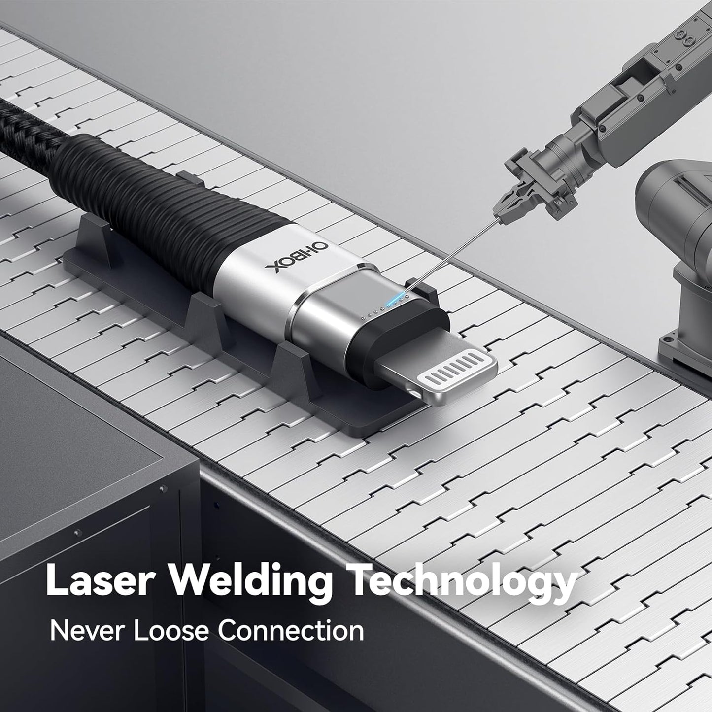 Extra Long iPhone Charger Cord 15FT [Apple MFi Certified] USB A to Lightning Cable Braided Fast Charging Cord Compatible with iPhone 14 Pro Max/Plus/13/12/11/X/XR/XS/SE/8/7/6/5/iPad - Black