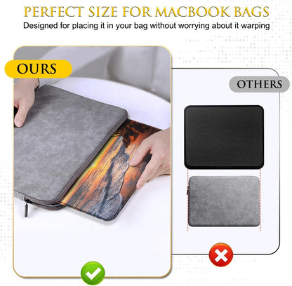 JIKIOU 3 Pack Mouse Pad with Stitched Edge, Comfortable Mouse Pads with Non-Slip Rubber Base, Washable Mousepads Bulk with Lycra Cloth, Mouse Pads for Computers Laptop Mouse 10.2x8.3x0.12in Sunset