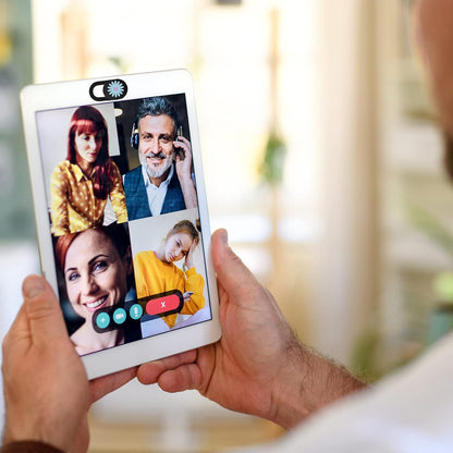 Laptop Camera Cover Slide 3 Pack Ultra Thin Slide Laptop Camera Cover for Echo Show, Computer, Tablet, Mac Air, Chromebook, PC - Daisy New (Patent Pending)