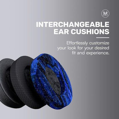 Raycon Fitness Headphones - Wireless Over-Ear-Headphones with 45 Hours of Battery, Active Noise Cancellation, Awareness Mode, 3 Quick Swap Ear Cushions, IPX4 Water Resistance (White)