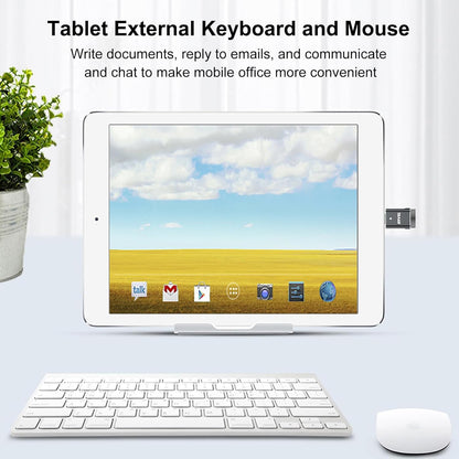 ENVEL USB to USB C Adapter, 2 Pack USB3 5Gbps High Speed Data Transfer, OTG Converter Thunderbolt3 4 Compatible with Apple iWatch iPhone 15 16 Pro Max iPad Air 4 5 Mini 6