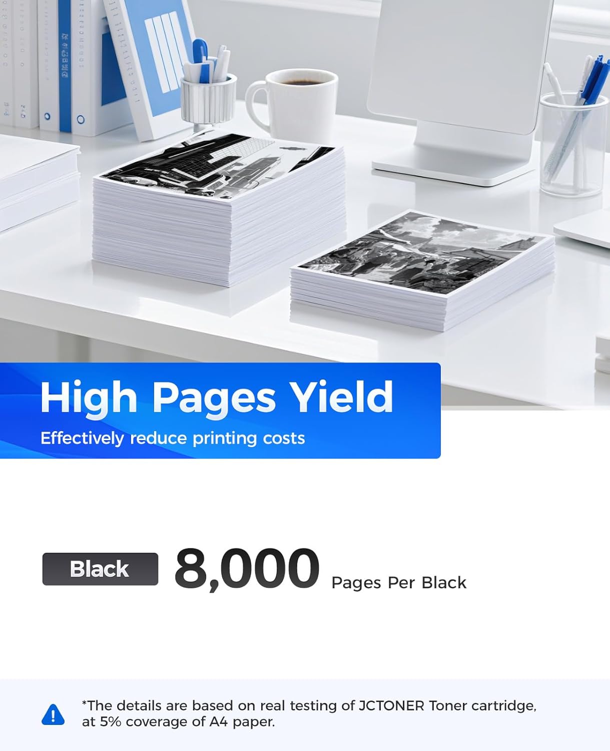 TN850 Black Toner Cartridge 2-Pack High Yield Compatible for Brother TN-850 TN880 TN820 TN890 HL-L6200DW L6200DWT L5200DW L5100DN L6400DW MFC-L5800DW L5700DW L6700DW L6800DW DCP-L5600DN Printer Ink