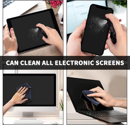 Car Screen Cleaner, Car Touch screen cleaner for Tesla, Screen Cleaner for Car Display, EV Car Screen Cleaner Spray and Wipe, Screen Cleaner Kit for Dashboard, laptop, Monitor