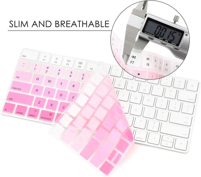 Allinside Ombre Pink Cover for Apple Magic Keyboard (MLA22LL/A) with US Layout