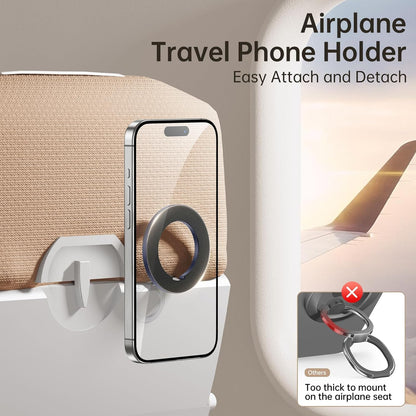 SYNCWIRE for MagSafe Ring Holder, Magnetic Phone Ring Holder Magnet Cell Phone Grip Finger Ring Kickstand Compatible with iPhone 16 15 14 13 12 Pro Max fits MagSafe Accessories