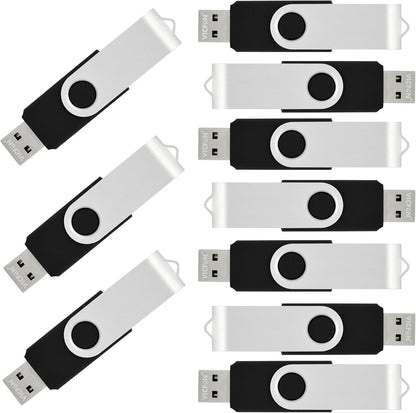 20 Pack 16GB USB Flash Drives Bulk 16GB Flash Drive 20 Pack USB Memory Stick 16GB USB 2.0-Black
