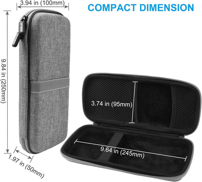 Powerbank Hard Travel Case Compatible RAV Power 26800/20100/20000mAh, Anker Power Core 26800mAh/ PowerCore +26800mAh, ROMOSS 30000mAh, Miady Charger, Ekrist, Lab599 Tx500 Radio(Light Grey)