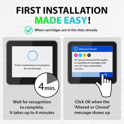 Smart Ink Remanufactured Ink Cartridges Replacement for HP 962 XL 962XL (2 Black, Combo Pack) for OfficeJet Pro 9015e 9018e 9025e 9012e 9019e 9022e 9010e 9028e 9015 9010 9018 9012 9025 9020 Printer