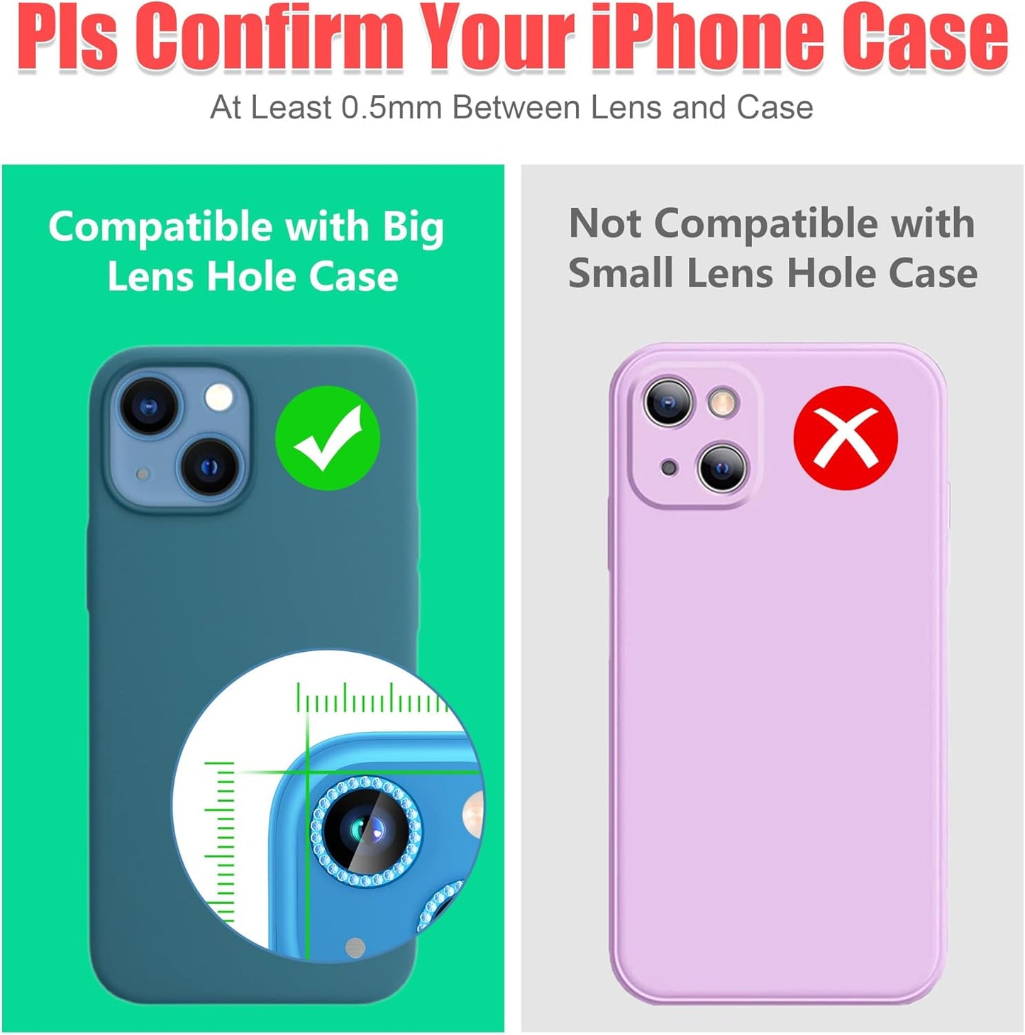 AGVEE 3+3 6 Pack for iPhone 15/15 Plus Camera Lens Protector, Bling Diamond & Bling Glitter Metal Ring 9H Tempered HD Glass Camera Protector Cover Film, Bling-Blue