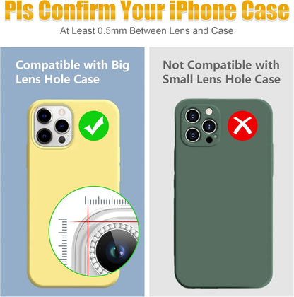 AGVEE 3+3 6 Pack for iPhone 13 Pro/Pro Max, Bling Diamond & Glitter Metal Ring 9H Tempered HD Glass Camera Cover Protector Film