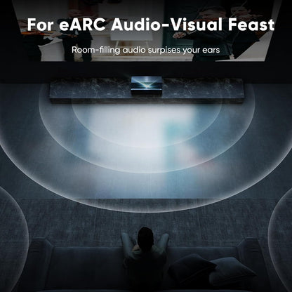 ARISKEEN 8K HDMI Cable 6 FT, 48Gbps High Speed HDMI 2.1 Cable, 8K 60Hz, 4K 120Hz 144Hz Braided HDMI Cord - 6 Feet