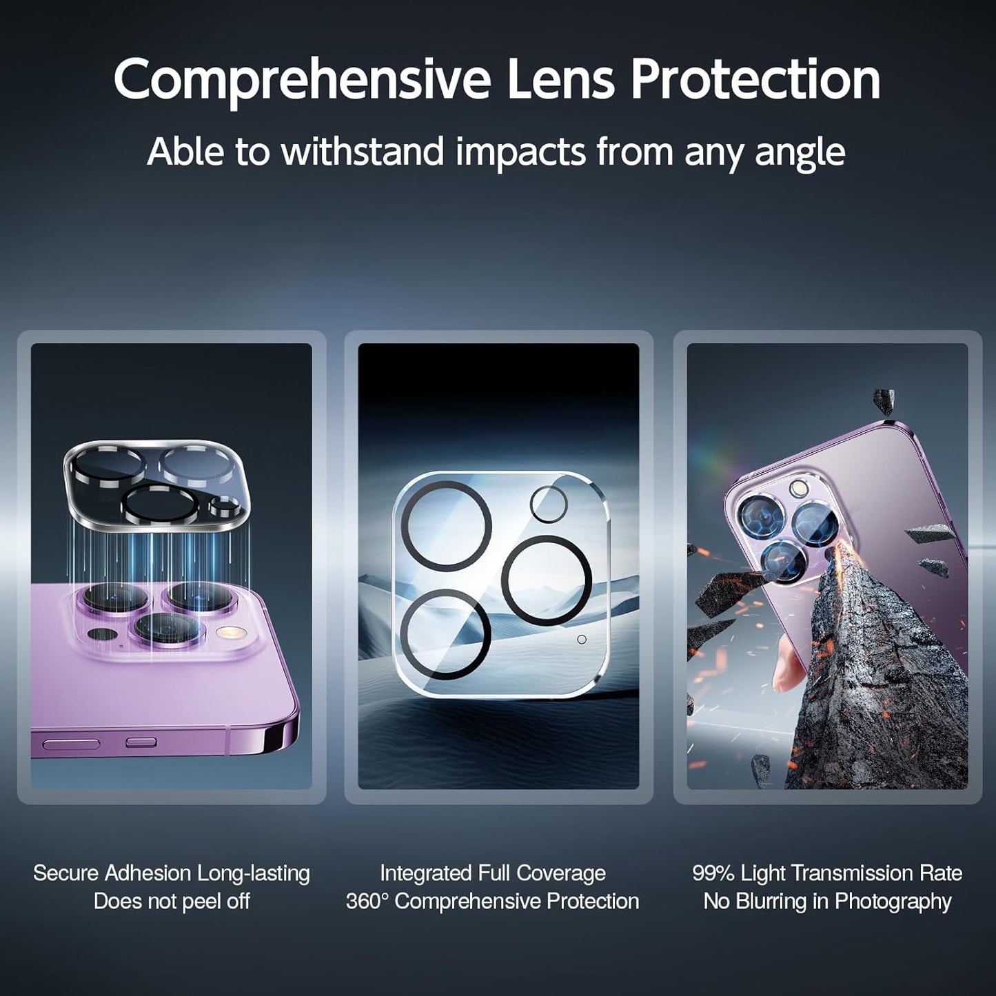 SMARTDEVIL 2+2Pack Privacy Screen Protector for iPhone 14 Plus with Camera Lens Protector,Shatterproof Tempered Glass [True 28°Anti Spy][9H Hardness][Automatic Dust-Elimination Install][Bubble Free]