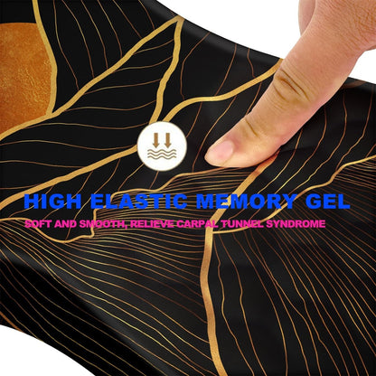 Mouse Pad Wrist Support, Ergonomic Mouse Pad with Massage Dot, Comfortable Computer Mouse Pad for Laptop, Wrist Rest Pain Relief Mousepad with Non-Slip PU Base for Office & Home, 12 x 8 in