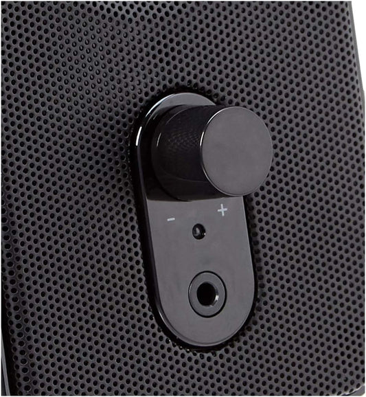 Amazon Basics Computer Speakers for Desktop or Laptop PC, AC-Powered (US Version), Black