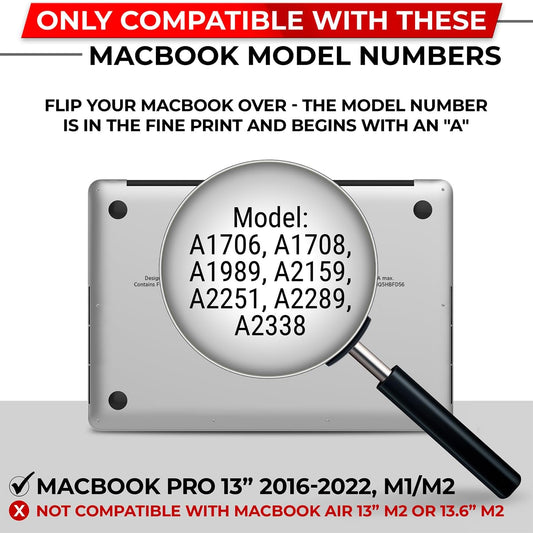 Magnetic Privacy Screen for MacBook Pro 13 Inch (2016, 2017, 2018, 2019, 2020, 2021, 2022, M1, M2) Removable Laptop Privacy Filter Shield and Protector