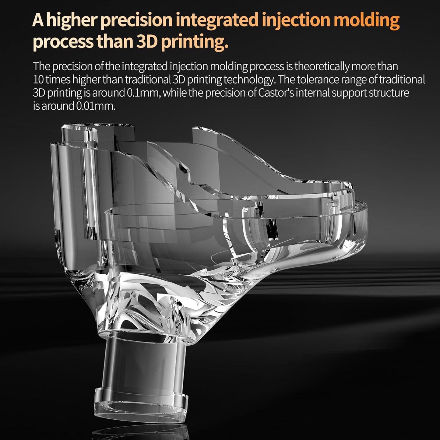 KZ Castor in Ear HiFi Earphone 2DD Dynamic High-end Tunable IEM Earphones in Ear Monitor Headphones with Silicone Tips Detachable Cabel IEMs for Singer Musician DJ On Stage (Black, Without Mic)