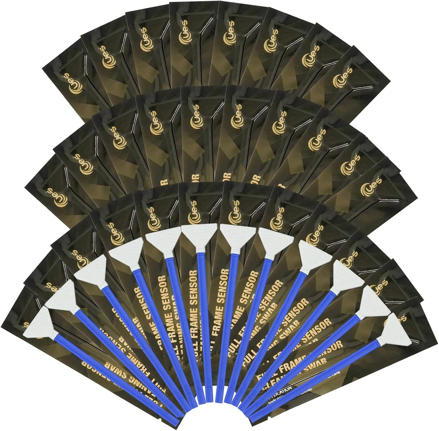 UES FFR-30 DSLR or SLR Digital Camera Sensor Cleaning Swabs for Full-Frame Sensors (30 X 24mm Swabs, NO Liquid Cleaner)