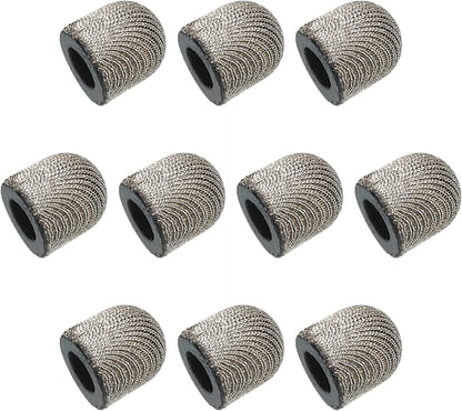 MECCANIXITY 12pcs 6mm Stylus Pen Fine Tips Conductive Fiber Capacitive Touch Screen Pens Tip Universal Replacement