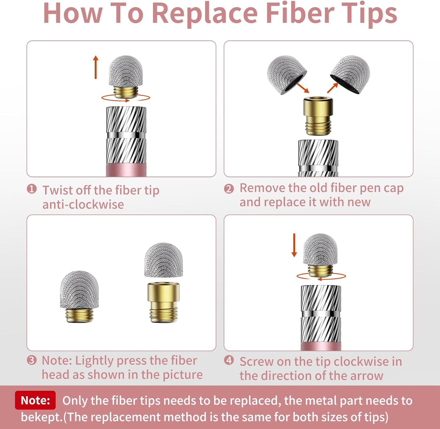 Stylus Pen for Touchscreen,2-in-1 High Sensitivity & Precision Stylus Pen,Suitable for Ipad/iPhone/Android Tablets,Compatible with All Touch Screen Devices(3 Stylus-Black/White/Rose Gold)