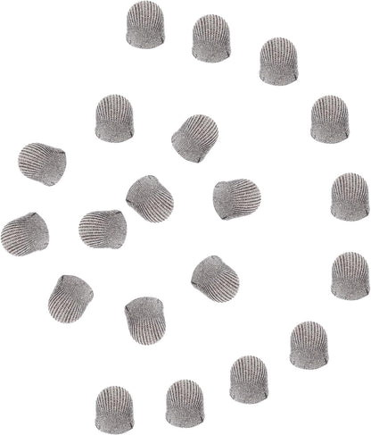 MECCANIXITY 10Pcs Replacement Fiber Mesh Tips for Stylus Pens 6.5mm Suitable for Capacitive Touch Screen,High Sensitivity,Soft,No Scratch Screen Pen Tip