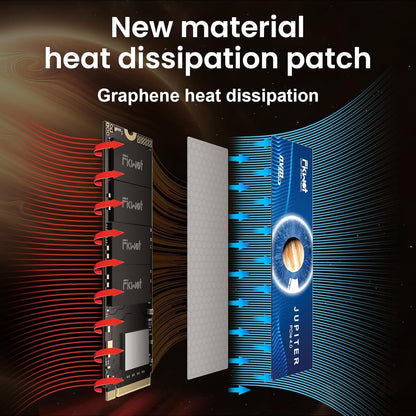 FX660 1TB M.2 SSD, PCIe Gen 4x4 Dynamic SLC Cache - Speeds up to 4800MB/s M.2 2280 NVMe Internal SSD, Upgrade Storage for PC Computer, Laptop and PS5