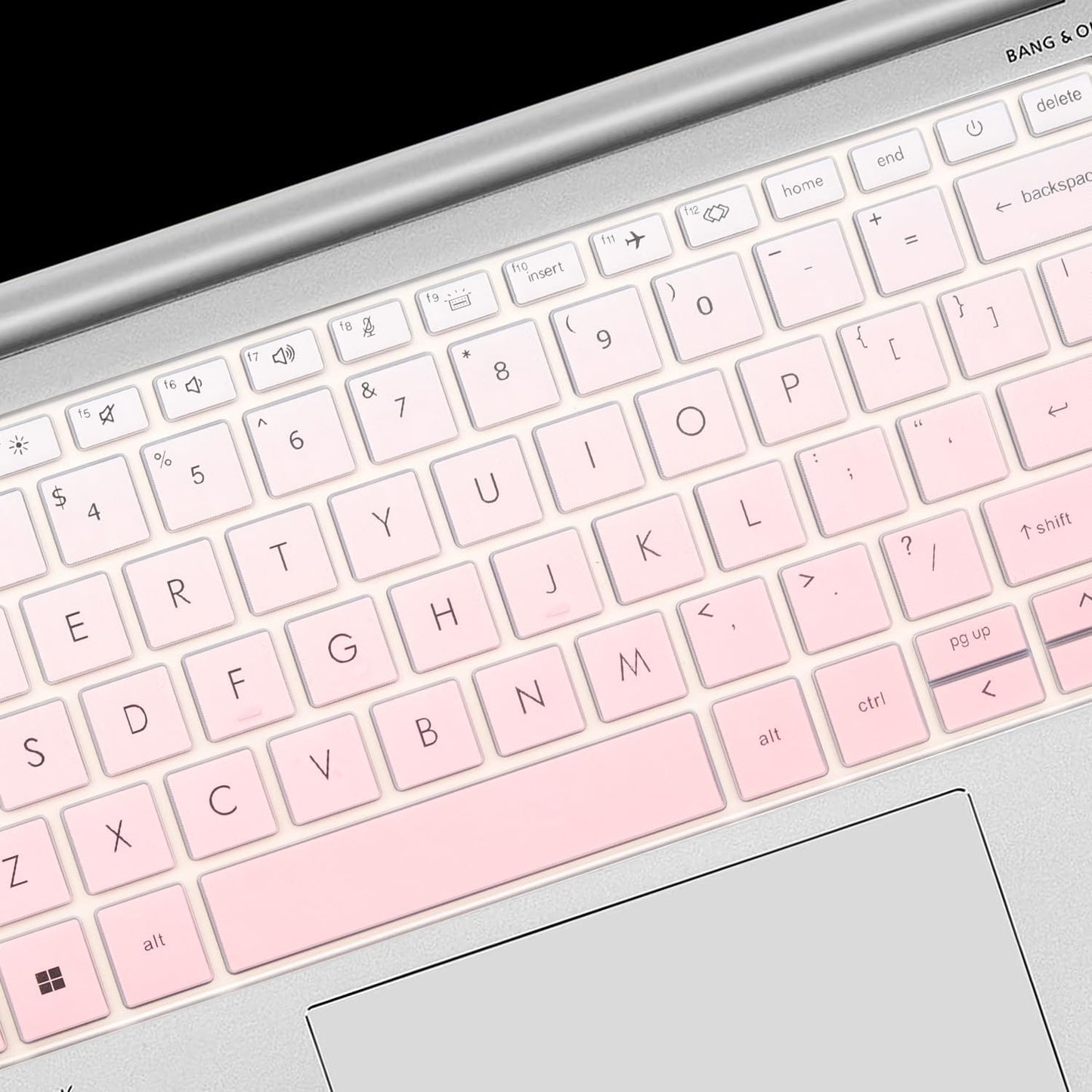 Keyboard Cover for HP EliteBook 830 835 840 845 1040 G9 G10 2023 2022 13.3 14 inch Laptop Accessories Keyboard Protective Skin (Not fit The 830/840/845/1040 G8 G7 G6 G5 G4 G3) -Ombrepink