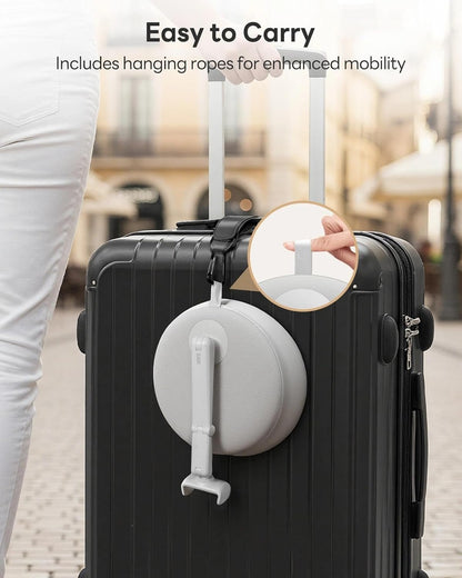 SAIJI Cell Phone Pillow Holder mini iPhone Stand for Bed, Upgraded mini Angle & Height Adjustable Phone Pillow Stand for Watching Video On Bed/Sofa/Lap, Fit for 4.7"-7.0" Device (Gray)