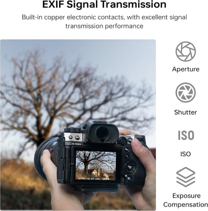 VILTROX EF-FX1 PRO Auto Focus Lens Mount Adapter Converter with Aperture Control Compatible with Canon EF/EF-S Lens to Fuji X-Mount Mirrorless Camera X-H1 X-PRO2 X-T2 X-T3 X-T1 X-T20 X-T10 X-E2 X-E1