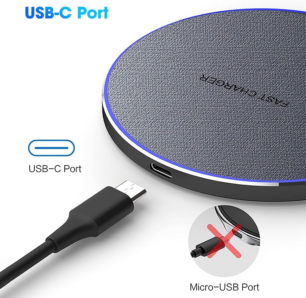 Fast Wireless Charger,20W Max Wireless Charging Pad Compatible with iPhone 16/15/14/13/12/SE/11/11 Pro/XS Max/XR,AirPods;FDGAO Wireless Charge Mat for Samsung Galaxy S25/S24/S23/Note,Pixel/LG