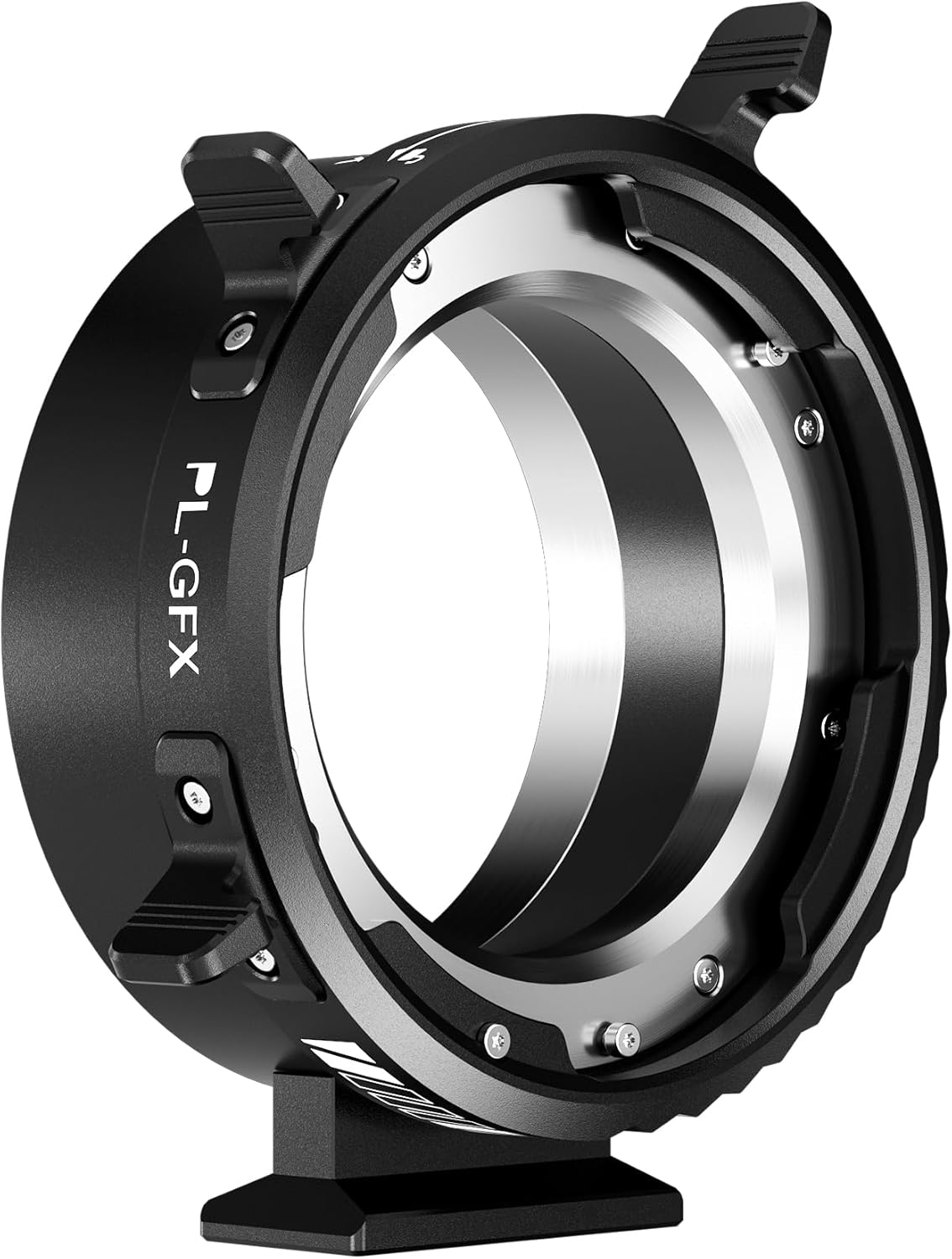 VILTROX PL-GFX Mount Adapter Ring Manual Focus Lens Converter with Rotary Lock Compatible with PL Lens to Fuji G Mount GFX Cameras Fuji GFX100S,GFX100,GFX50R,GFX50S,GFX50S II/PL-GFX Pro etc.