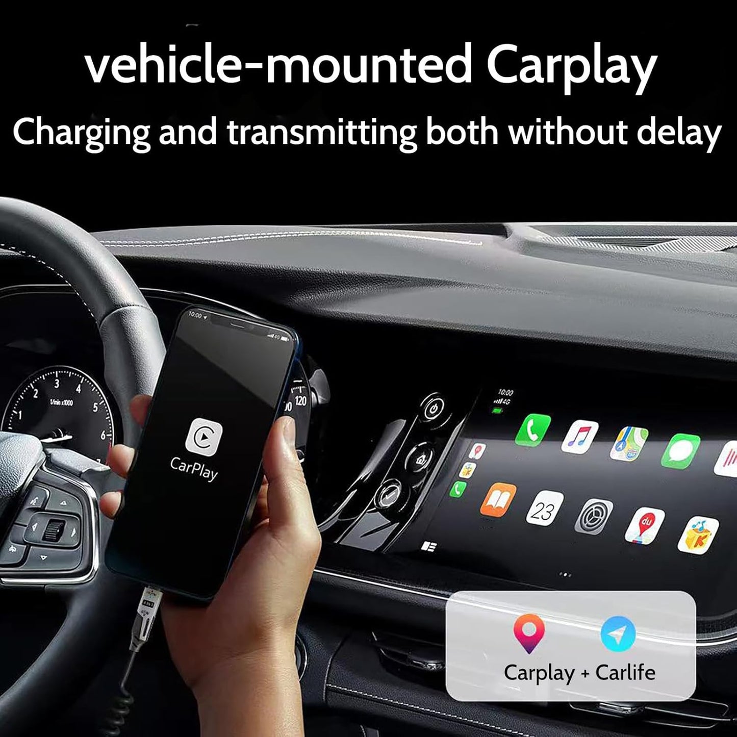 65W 4-in-1 Retractable Fast Charging Cable, 2M/6.5ft Spring Coiled USB-C to L/USB-C/USB-A Multi-Device Cord for iPhone 15/14/13, iPad, Samsung, MacBook, Laptop, Car, Tablet