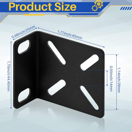 Pelopy Rack Mount Kit Compatible with 17.3 Inch Wide Switches, Adjustable Rack Ears Universal Mount Brackets Compatible with Netgear/Buffalo Tech/Dell/D-Link/Linksys/TRENDnet Products