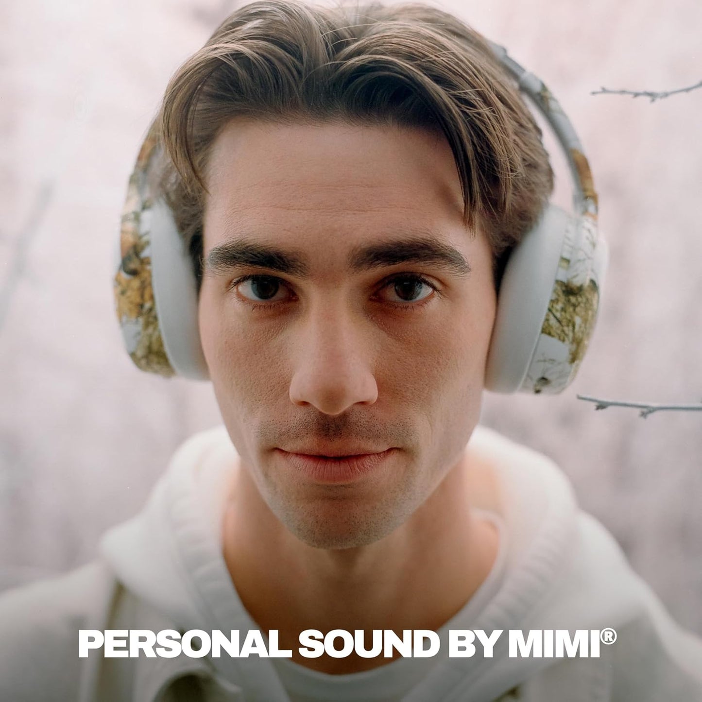 Skullcandy Crusher ANC 2 Wireless Over-Ear Bluetooth Headphones with Multi-Sensory Bass, Active Noise Cancelling, Up to 60 Hours Battery, Microphone for iPhone Android - Realtree Edge Colors White