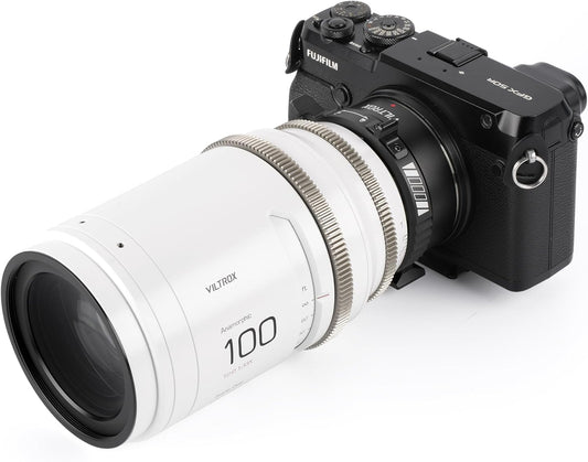 VILTROX PL-GFX Mount Adapter Ring Manual Focus Lens Converter with Rotary Lock Compatible with PL Lens to Fuji G Mount GFX Cameras Fuji GFX100S,GFX100,GFX50R,GFX50S,GFX50S II/PL-GFX Pro etc.
