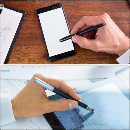 MECCANIXITY 4pcs Stylus Pens for Touch Screens Universal Capacitive Stylus Pencil Sensitivity for Phone Tablet Touch Screen Device,Black Sky Blue Silver White