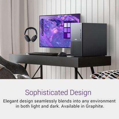 Dell Tower Plus EBT2250 Desktop Computer - Series 2 Intel Core Ultra 9 285 24-Core Processor up to 5.6 GHz, 64GB DDR5 RAM, 4TB NVMe SSD, NVIDIA GeForce RTX 4060 8GB GDDR6, Windows 11 Pro, Graphite