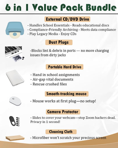 Dell Inspiron 16 Business Laptop - 16'' Touchscreen FHD+ Dsiaplay, Intel 10-Core 7 150U(Up to 5.4GHz) Express Charge, Backlit Keyboard, Windows 11 pro, Fingerprint (64GB RAM | 2TB SSD