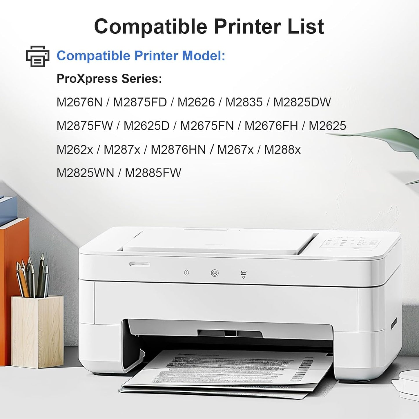 MLT-D116L High Yield Toner Cartridge 2Pack, Black Replacement for Samsung 116L D116L MLTD116L Toner to Compatible with Xpress M2625D M2675FN M2676FH M2875FW M2875FD M2885FW M287x Printer