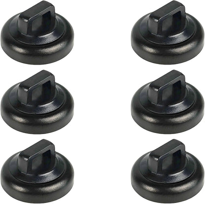 Magnet Zip Tie Mount Magnetic Zip Ties Mount Clips Base Holder Strong Multipurpose Wire Cable Holder Mount Wire Clips Management for Home Office Marine Electrical Wiring (6 Pcs, D19 Small)